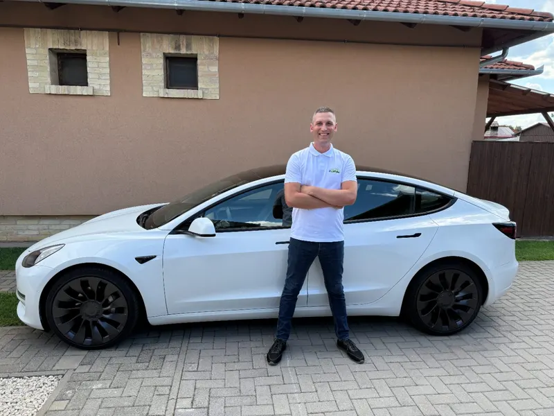 Elektromos autó helyszíni állapotfelmérése